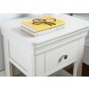 Toulouse White Painted 1 Drawer Bedside Table - 10% OFF SPRING SALE - 13