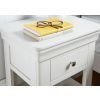 Toulouse White Painted 1 Drawer Assembled Bedside Table - 10% OFF SPRING SALE - 13