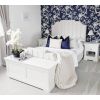 Toulouse White Painted 1 Drawer Assembled Bedside Table - 10% OFF SPRING SALE - 3