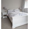 Toulouse White Painted 1 Drawer Assembled Bedside Table - 10% OFF SPRING SALE - 4