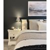 Toulouse White Painted 1 Drawer Assembled Bedside Table - 10% OFF SPRING SALE - 2