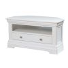 Toulouse White Painted Assembled Corner TV Unit with Drawer - SPRING SALE - 8