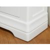 Toulouse White Painted Assembled Corner TV Unit with Drawer - 10% OFF SPRING SALE - 6