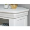 Toulouse White Painted Assembled Corner TV Unit with Drawer - SPRING SALE - 7