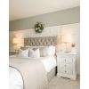 Toulouse White Painted 3 Drawer Large Grande Assembled Bedside Table - 10% OFF SPRING SALE - 6