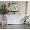 Toulouse 160cm White Painted Large Assembled Sideboard - 10% OFF CODE SAVE - 2