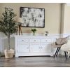 Toulouse 160cm White Painted Large Assembled Sideboard - 10% OFF SPRING SALE - 2
