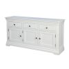 Toulouse 160cm White Painted Large Assembled Sideboard - 10% OFF CODE SAVE - 4