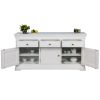 Toulouse 160cm White Painted Large Assembled Sideboard - 10% OFF CODE SAVE - 10