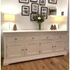 Toulouse 200cm Large White Painted Sideboard - 10% OFF SPRING SALE - 2