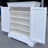 Toulouse White Painted Fully Assembled Shoe Rack Cupboard - 10% OFF SPRING SALE - 15