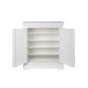 Toulouse White Painted Fully Assembled Shoe Rack Cupboard - 10% OFF SPRING SALE - 8
