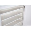 Toulouse White Painted Fully Assembled Shoe Rack Cupboard - 10% OFF SPRING SALE - 10