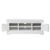 Toulouse White Painted Large Assembled TV Unit 2 Doors and Shelf - 10% OFF SPRING SALE - 13