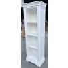 Toulouse White Painted Tall Narrow Bookcase - 10% OFF SPRING SALE - 8