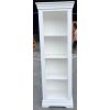 Toulouse White Painted Tall Narrow Bookcase - 10% OFF SPRING SALE - 9