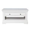Toulouse White Painted Coffee Table 1 Drawer - 10% OFF SPRING SALE - 8