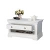 Toulouse White Painted Coffee Table 1 Drawer - 10% OFF SPRING SALE - 10