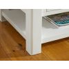 Toulouse White Painted Large Assembled Coffee Table 4 Drawers with Shelf - SPRING SALE - 5
