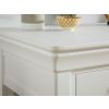 Toulouse White Painted Large Assembled Coffee Table 4 Drawers with Shelf - SPRING SALE - 6