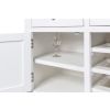 Toulouse White Painted 140cm Assembled Storage Wine Rack Sideboard - 10% OFF CODE SAVE - 9