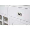 Toulouse White Painted 140cm Assembled Storage Wine Rack Sideboard - 10% OFF CODE SAVE - 11
