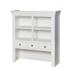 Toulouse 100cm White Painted Hutch Unit for combining with sideboard - 3