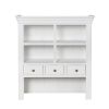 Toulouse 100cm White Painted Hutch Unit for combining with sideboard - 4