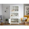 Toulouse White Painted 100cm Buffet and Hutch Dresser Display Unit - SPRING SALE - 3
