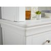 Toulouse White Painted 100cm Buffet and Hutch Dresser Display Unit - SPRING SALE - 7