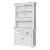 Toulouse White Painted 100cm Buffet and Hutch Dresser Display Unit - SPRING SALE - 4