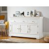 Toulouse 140cm White Painted Large Assembled Sideboard - 10% OFF CODE SAVE - 3