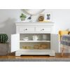 Toulouse 100cm White Painted Assembled Sideboard with Drawers - 10% OFF CODE SAVE - 6