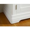 Toulouse 100cm White Painted Assembled Sideboard with Drawers - 10% OFF CODE SAVE - 9