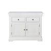 Toulouse 100cm White Painted Assembled Sideboard with Drawers - 10% OFF CODE SAVE - 12