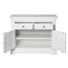 Toulouse 100cm White Painted Assembled Sideboard with Drawers - 10% OFF CODE SAVE - 15