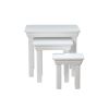 Toulouse White Painted Assembled Nest Of 3 Tables - SPRING SALE - 11