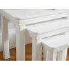 Toulouse White Painted Assembled Nest Of 3 Tables - SPRING SALE - 4