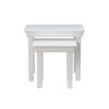 Toulouse White Painted Nest Of Two Tables - SPRING SALE - 11