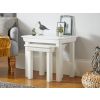 Toulouse White Painted Nest Of Two Tables - SPRING SALE - 2