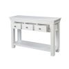 Toulouse White Painted 3 Drawer Large Assembled Console Table - 10% OFF SPRING SALE - 9