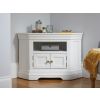 Toulouse White Painted Fully Assembled Corner TV Unit 2 Doors - SPRING SALE - 6
