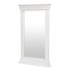 Toulouse White Painted Tall 100cm Wall Mirror - SPRING SALE - 6