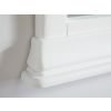 Toulouse White Painted Tall 100cm Wall Mirror - SPRING SALE - 5