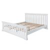 Toulouse White Painted 6 Foot Super King Size Slatted Bed - 10% OFF SPRING SALE - 7