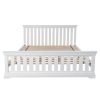 Toulouse White Painted 6 Foot Super King Size Slatted Bed - 10% OFF SPRING SALE - 8
