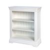 Toulouse White Painted Low Small Fully Assembled Bookcase - SPRING SALE - 7