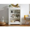 Toulouse White Painted Low Small Fully Assembled Bookcase - SPRING SALE - 4
