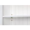 Toulouse White Painted Tall Fully Assembled Bookcase 2 Drawers - 10% OFF CODE SAVE - 15