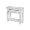 Toulouse White Painted Assembled Console Table 2 Drawers - 10% OFF SPRING SALE - 10